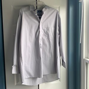 NWOT grey stafford dress shirt